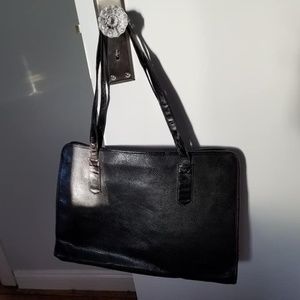 Vintage Black Lancome Tote Bag